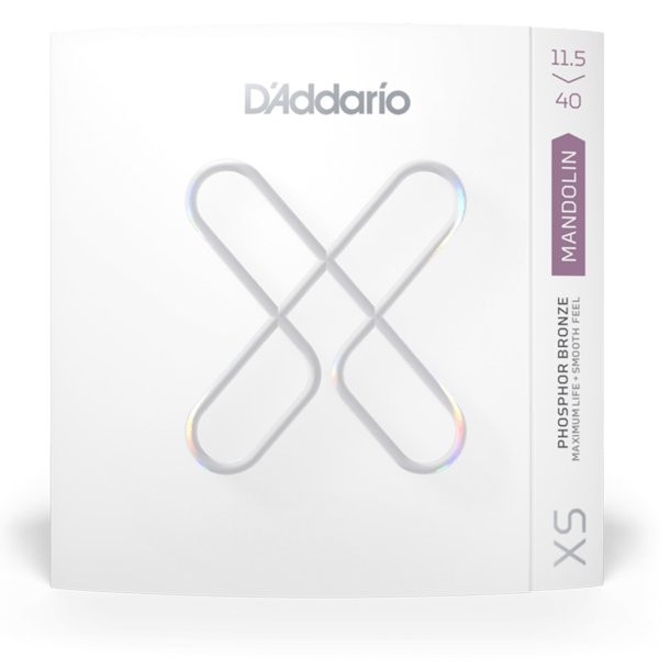 D'Addario XSM11540, Mandolin String Set XS Phosphor Bronze .0115-.040 Custom Medium